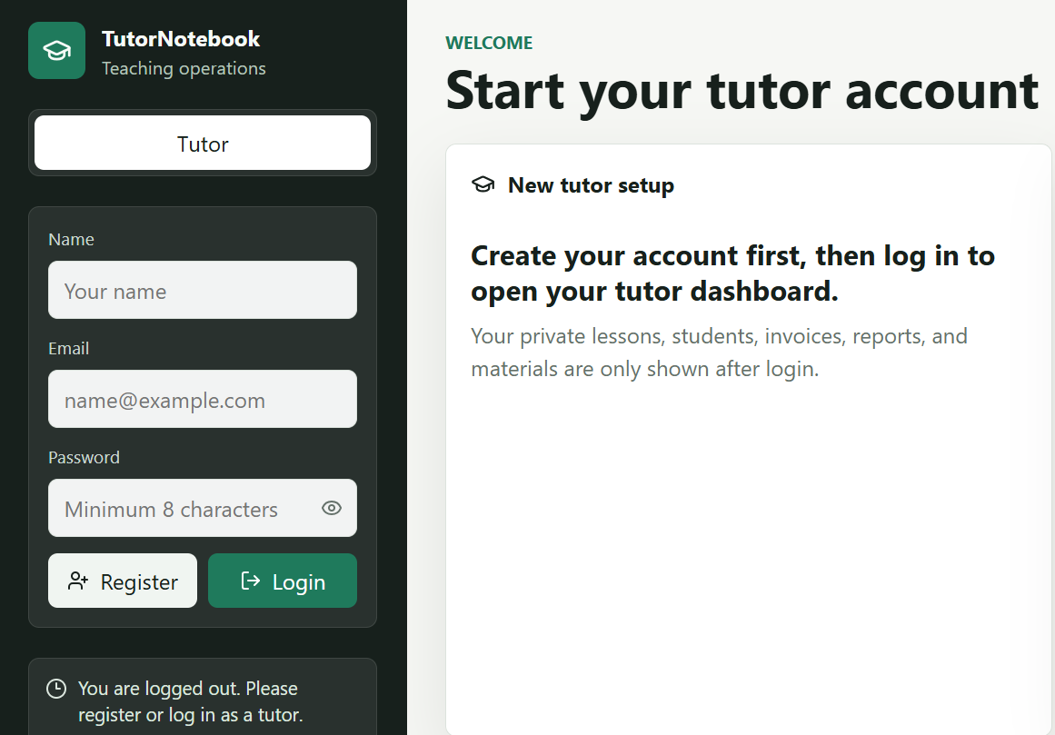 Web application preview